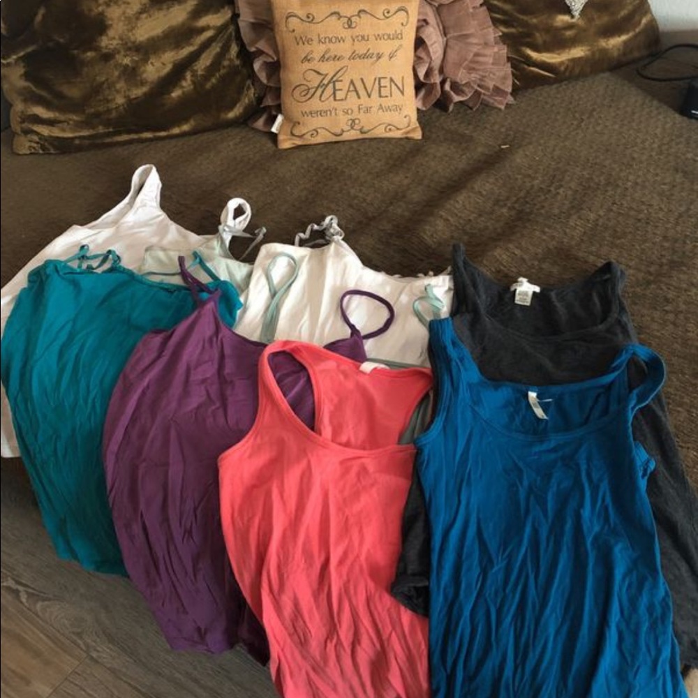 Small tank tops lot of 9